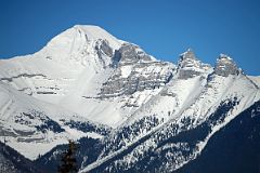 26B Mount Girouard From Trans Canada Highway Just Before Banff In Winter